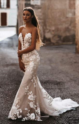 Zara Blonde Gown