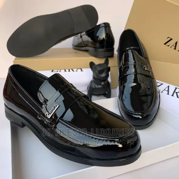 Original Zara Men Loafers Leather Shoe